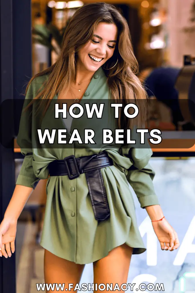 How to Wear & Style a Belt (Women)