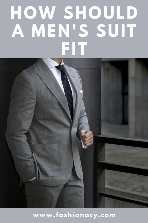 How Should a Men's Suit Fit