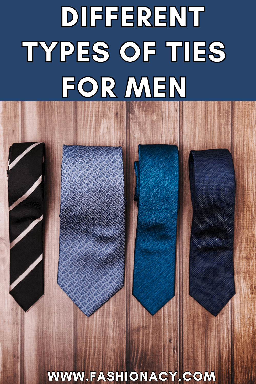 5 Different Types of Men's Ties You Need To Own