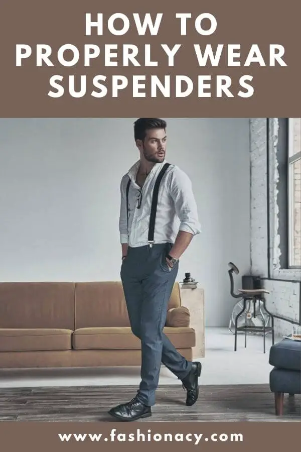 How to Properly Wear Suspenders (And Stylishly)