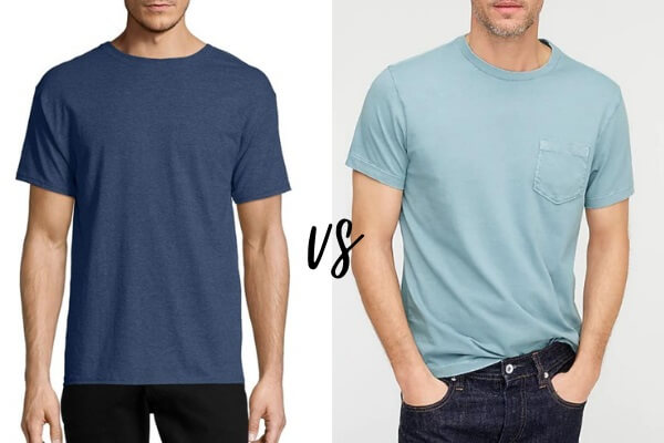 Cheap Vs. Expensive Men's T-Shirt Brands