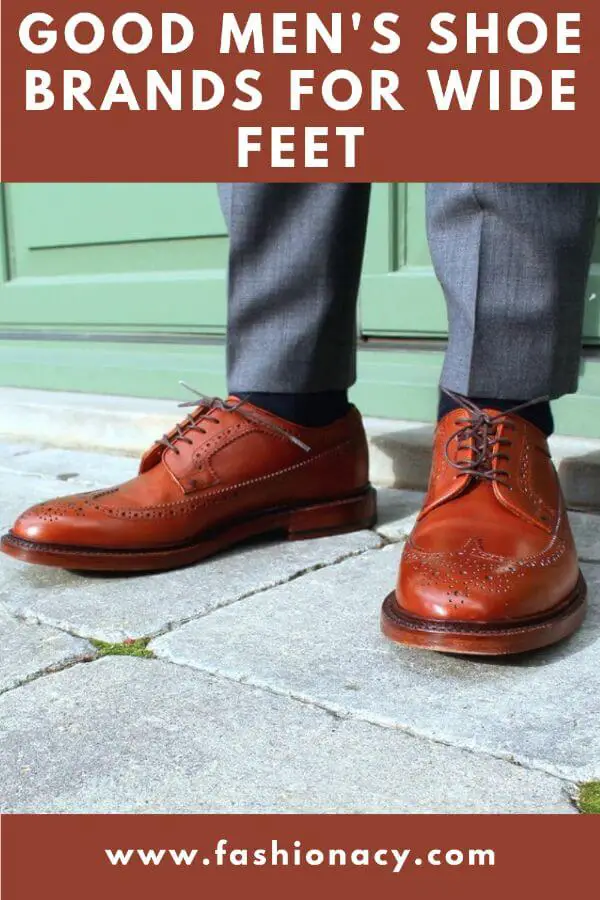 3 Good Men's Shoe Brands For Wide Feet