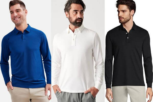 9 Best Men's Long Sleeve Polo Shirts