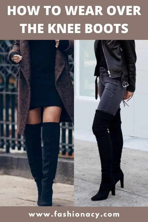 How to Wear Over The Knee Boots (3 Ways)