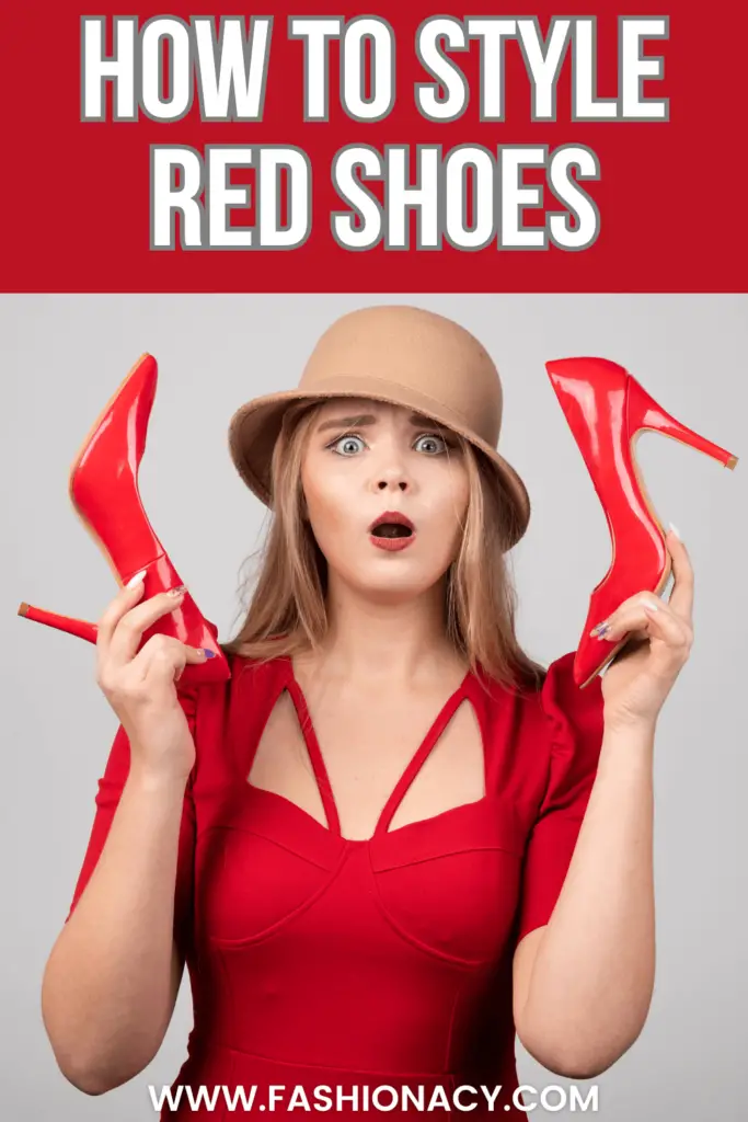 How to Style Red Shoes (Women)