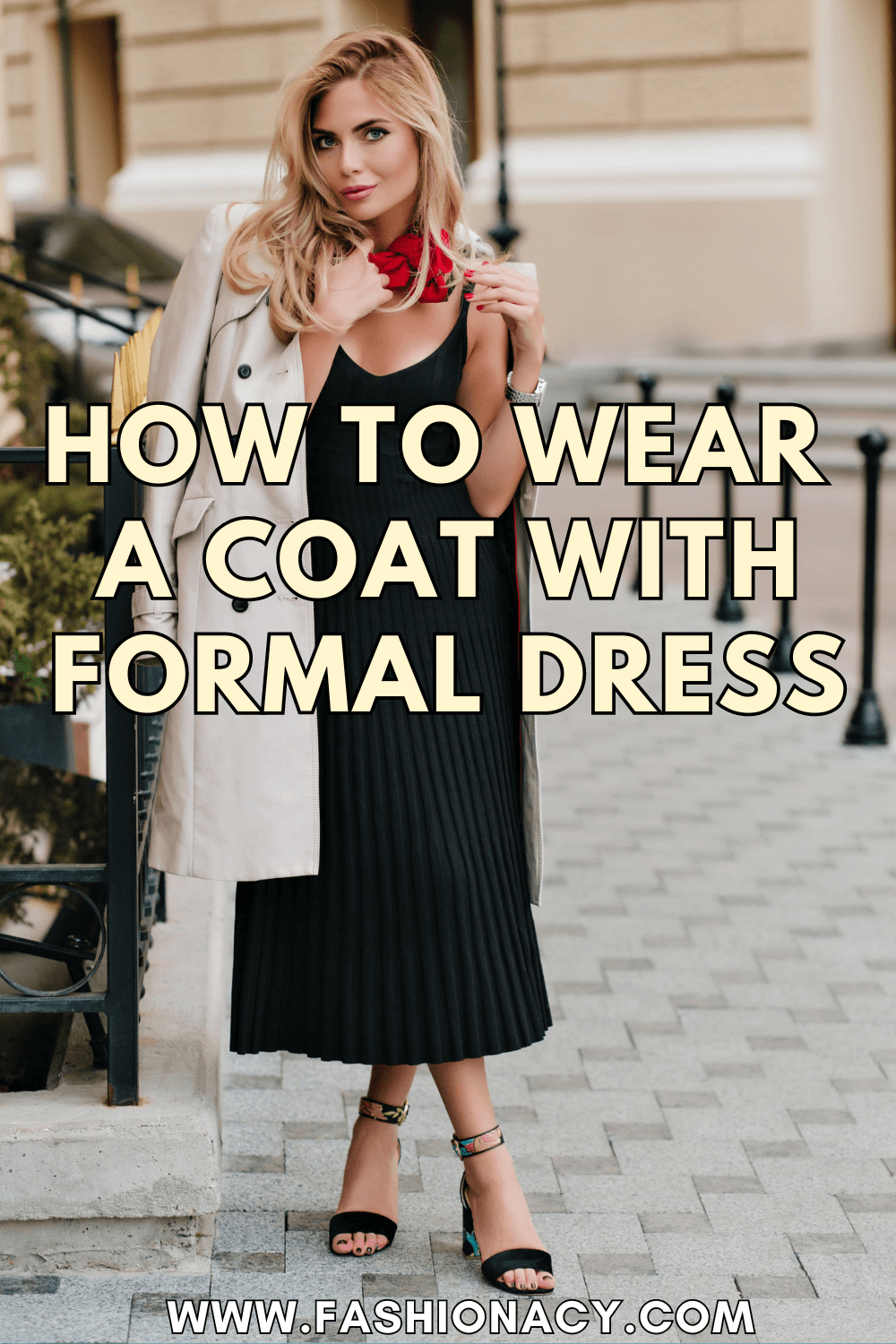 How to Wear Coat With Dress