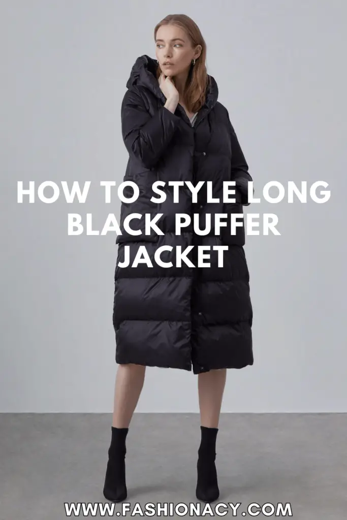 How to Style Long Puffer Jacket
