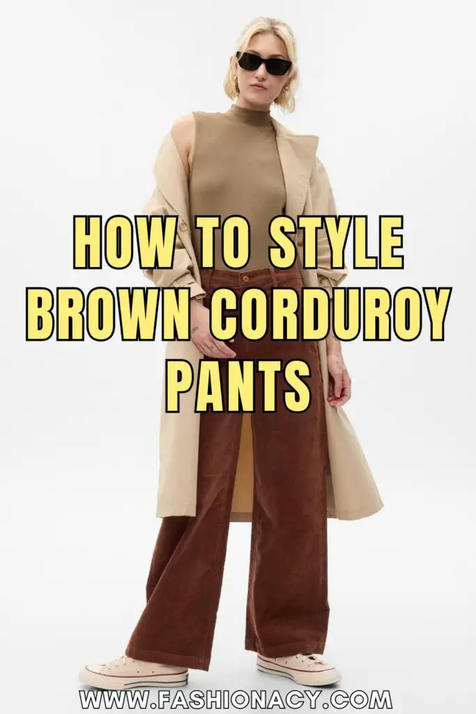 How to Style Corduroy Pants