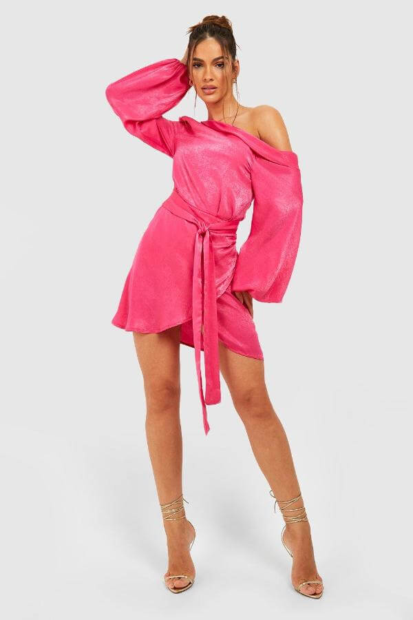 How to Style Hot Pink Mini Dress