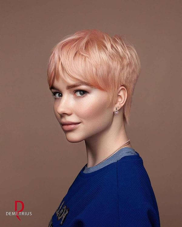Pixie Cut With Bangs For Fine Hair