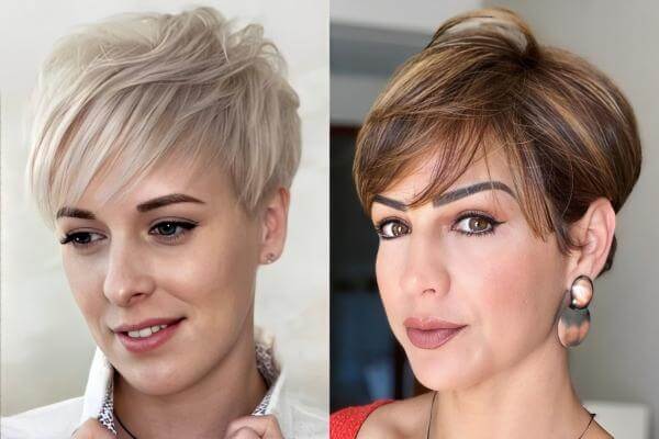 Pixie Cuts With Bangs for Women