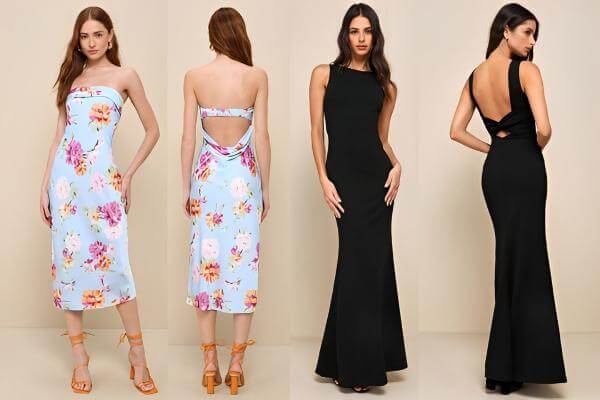 Backless Summer Dresses Outfits