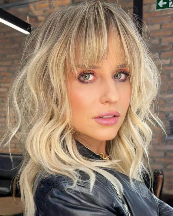 Blonde Hairstyles With Bangs