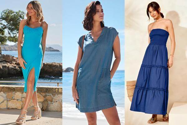 Blue Summer Dresses For Women