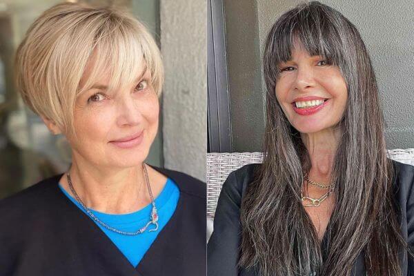 Hairstyles With Bangs Women Over 50