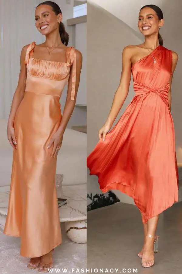 Orange Evening Dresses