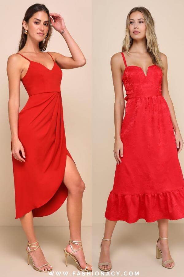 Red Summer Dress