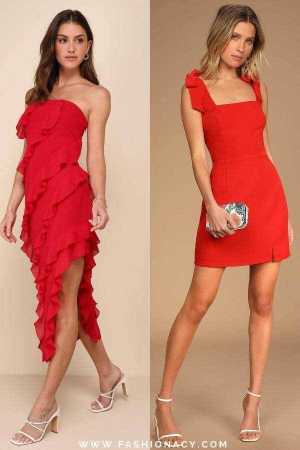 Red Summer Dresses For Women