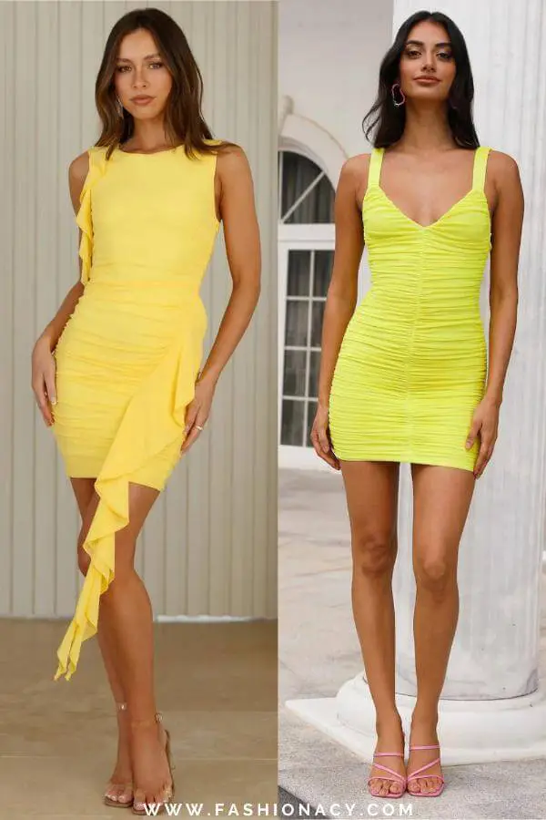 Yellow Summer Dress Outfit