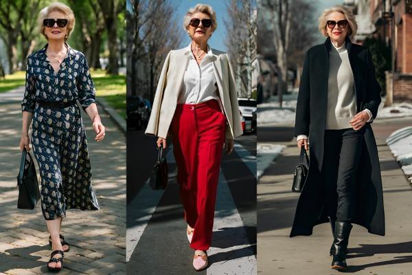 Elegant 70 Year Old Woman Style