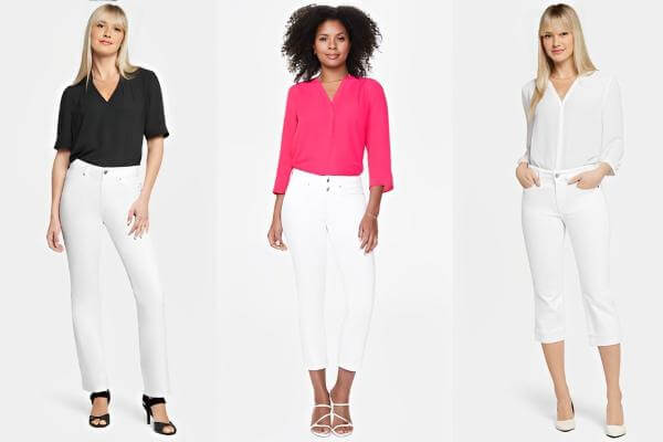 How to Style a White Jeans, Women