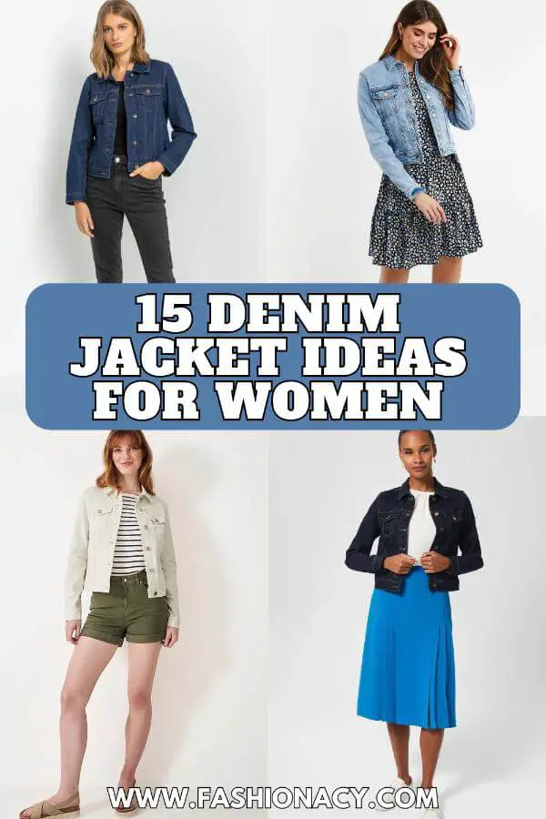 Denim Jacket Ideas For Women