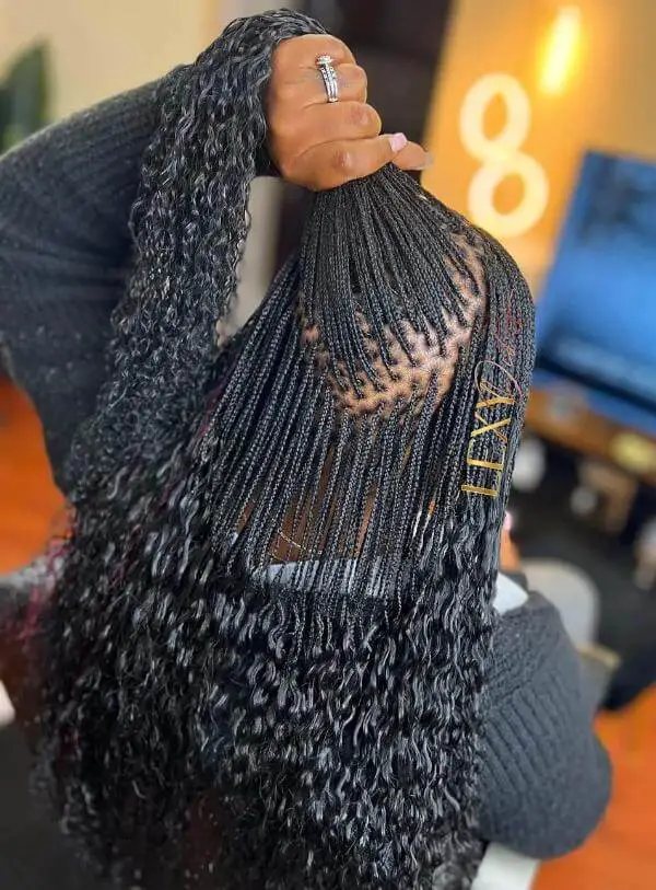 Micro Braids Black Women